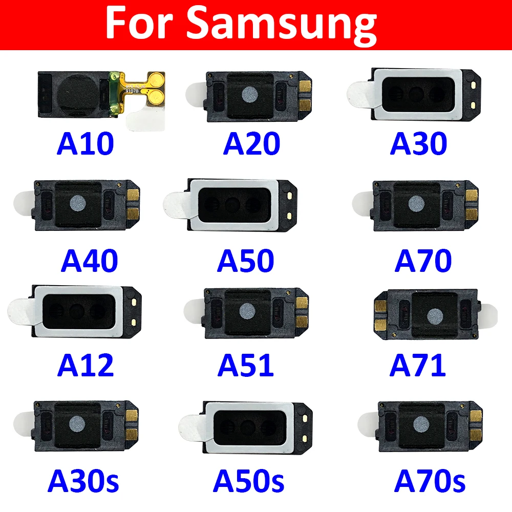 

New For Samsung A10 A12 A20 A30 A50 A50S A51 A70 A70S A71 A30S A90 A32 4G 5G M51 Earpiece Ear Speaker Sound Receiver Flex Cable