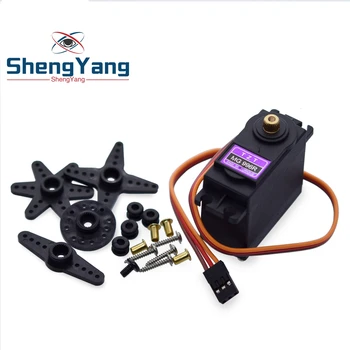 

Best Price Servos Digital MG996 Servo Metal Gear for Futaba JR Car RC Model Helicopter Boat For Arduino UNO diy