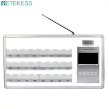 Retekess TD121 24 кровать беспроводной хост приемник вызова с голосовой