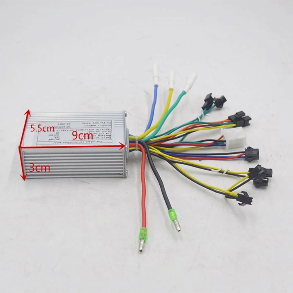 36 V/48 V 250/350W электрический велосипед контроллер скутера с ЖК-дисплей Дисплей 2-в-1 комплект моторный Матовый контроллер коробки