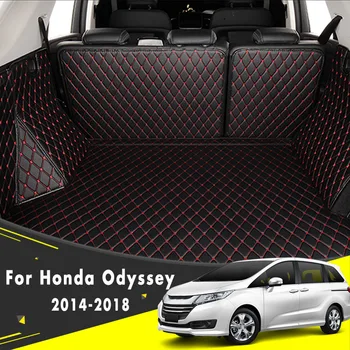 

Boot Mat Rear Trunk Liner Cargo Floor Tray Carpet Guard Protector Car Accessories For Honda Odyssey 2014 2015 2016 2017 2018