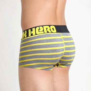 

Pack of 26 Stripe Printed Trunk Men's Cotton Boxer Short Stretch Men Panties Top Quality Men Underwear Intimate Male Underpants