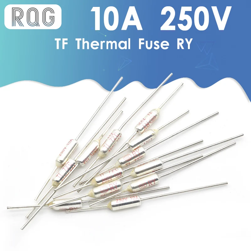 Fusible térmico TF RY 10A 250V, interruptor de termostato de Control de ...