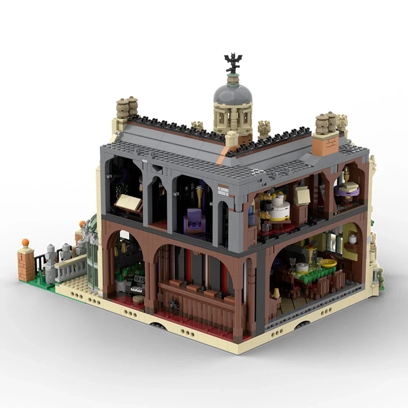 discount Buildmoc The Haunted Manor Ghost House Collection