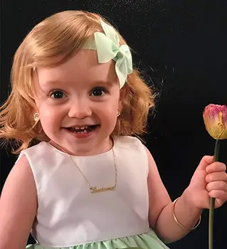 

314L Stainless Steel Old English Crown Arabic Cursive Handwriting Nameplate Personalized Custom Name Necklace Birthday Gifts