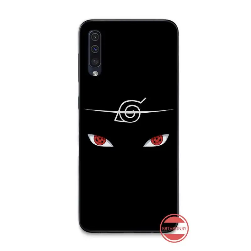 Аниме Наруто Итачи черный ТПУ мягкий чехол для телефона Samsung A20 A30 30s A40 A7 2018 J2 J7 prime J4
