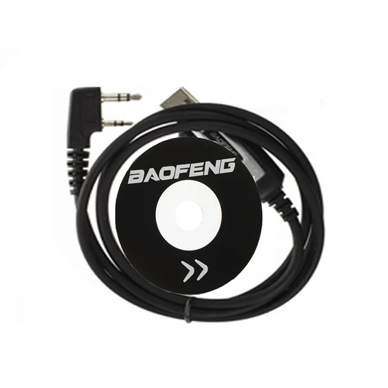 digital cable BAOFENG Usb Programming Cable & Cd for Baofeng/Pofung Uv-5R Uv-82 Gt-3 888S Ten4 F9+ Radio Walkie Talkie Part usb data cable Cables & Adapters