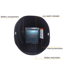 Большой вид Eara 4 дуговой датчик Солнечная Авто Затемнение TIG MIG MMA Сварочная маска шлем GV99