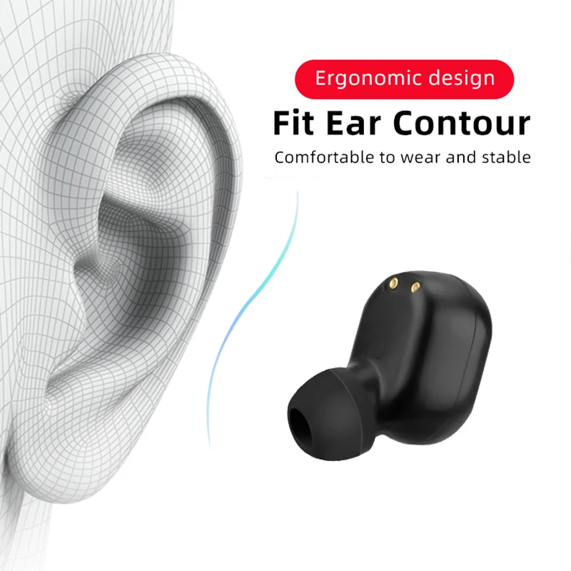 earphones with charging box headphone power headsets (19)