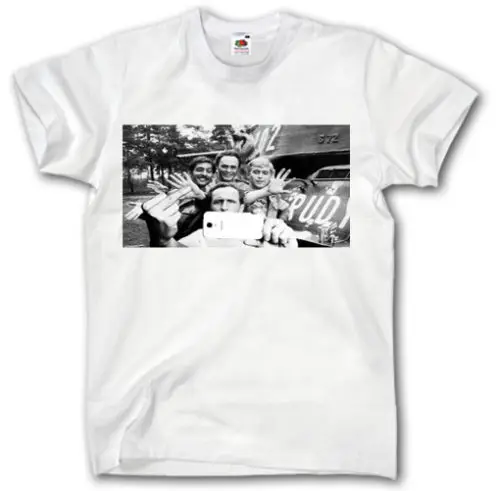 4 PANCERNI I PIES SELFIE t-shirt s-xxxl Руди 102 SMIESZNE polsk Polski фильм |