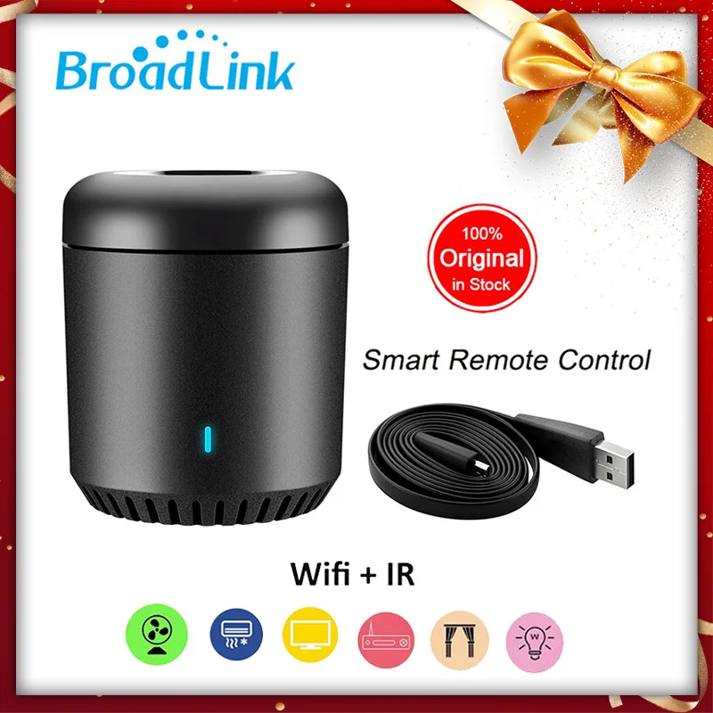 Broadlink оригинальный RMMini3 WiFi + ИК пульт дистанционного управления универсальный