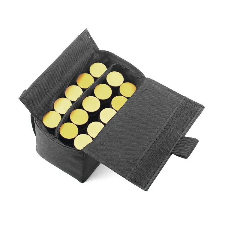 

Molle Hunting Shotgun Host Bag Tactical Accessory Kit Wallet CS Field Operations Portable Outdoor 15 Hole dan jia dai