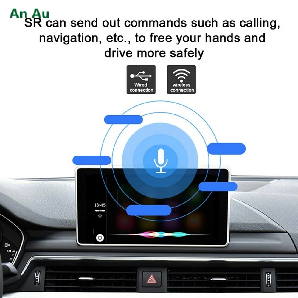 

Wireless Apple CarPlay For Audi A1 A3 A4 A5 A6 A7 A8 Q2 Q3 Q5 Q7 MMI Car Play Android Auto Mirror Reverse Camera 2020 New