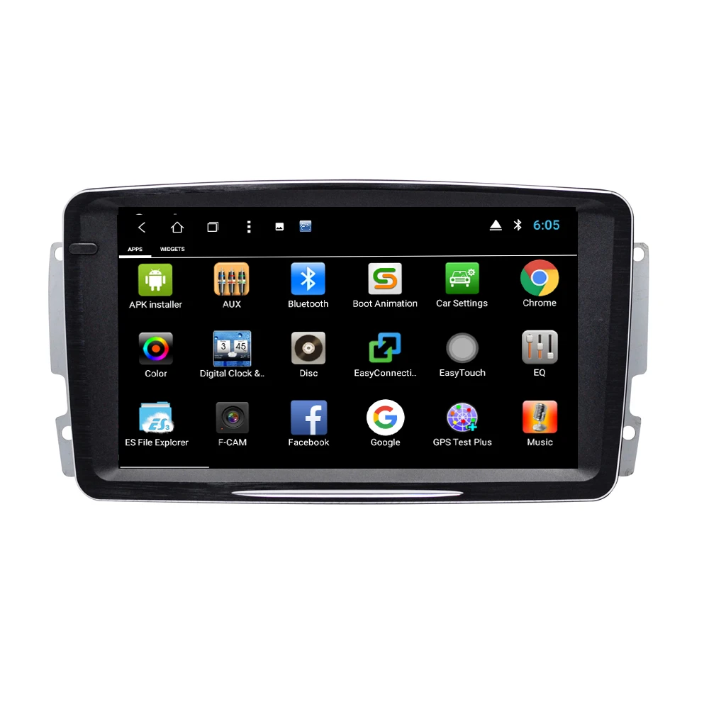 Best NAVITOPIA 8.8inch 2G RAM 32G ROM Octa Core Android 8.1 Car GPS Navigation for Benz C class 2000 2001 2002 2003 2004 2005 1