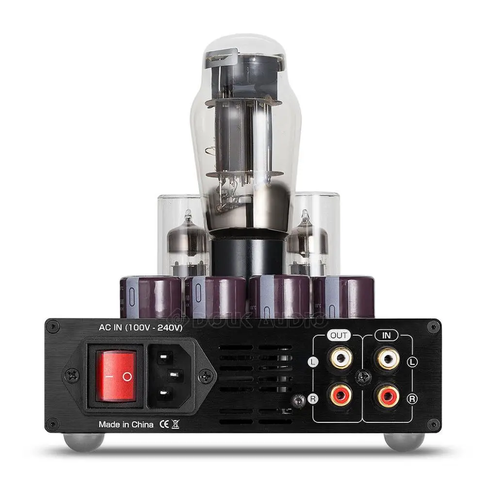 Nobsound HiFi класс вакуумная трубка усилитель для наушников лучший стерео аудио предусилитель Настольный предусилитель