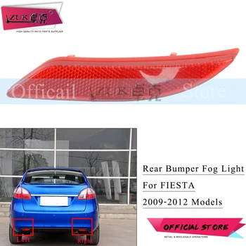 

ZUK For Ford Fiesta Sedan Saloon MK6 6TH 2009 2010 2011 2012 Rear Bumper Reflector Fog Lightfog Lamplight Car Styling Fog Light