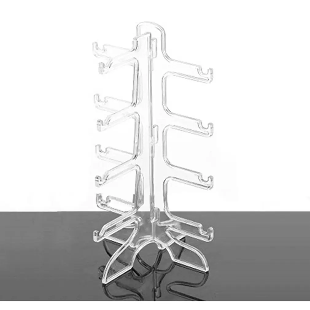 

4 Layer Plastic Frame Display Stands 3 Colors Fashion Sun Glasses Eyeglasses Plastic Eyewear Counter Showing Stand Holder Rack