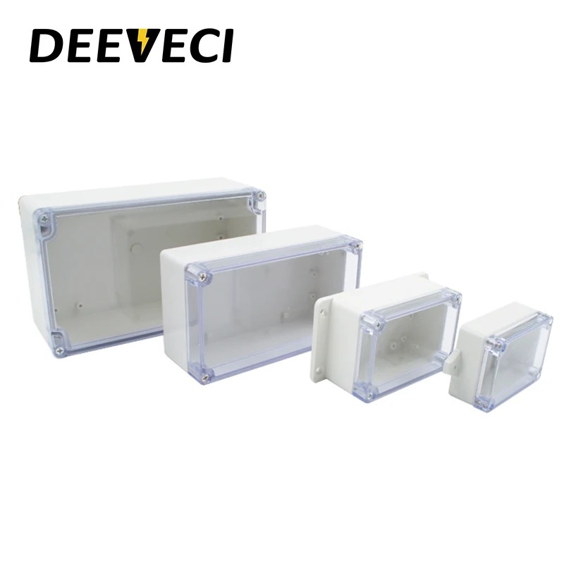 Plastic Box Outdoor Enclosure Electronic Project Case Instrument Electrical Box Junction Housing