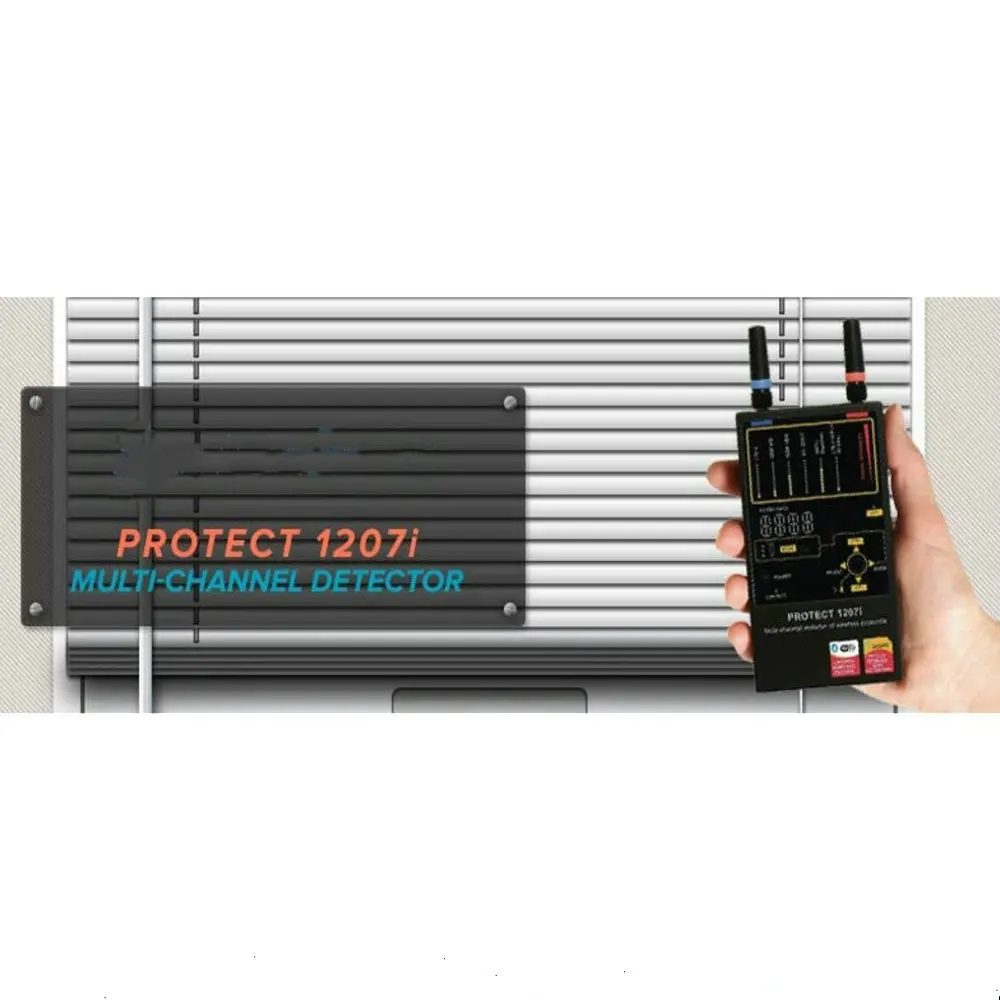 Spytec Protect 1207i Multi-channel Anti-spy Detector Camera GSM Audio Bug Finder GPS Signal Lens RF Tracker Detect