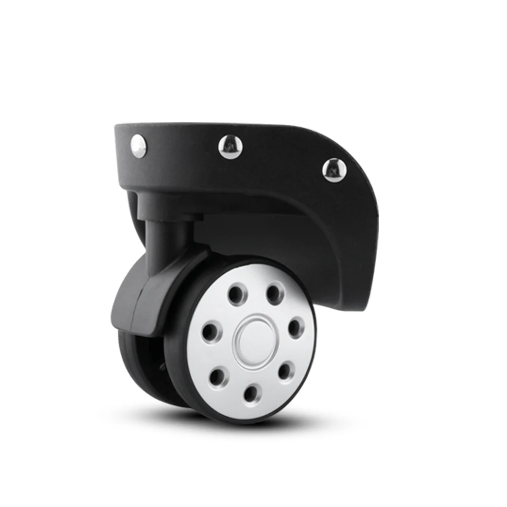 TANGYIPIN W252 Trolley toolbox wheels audio cosmetic case repair accessories replacement non-slip colored mute universal wheel