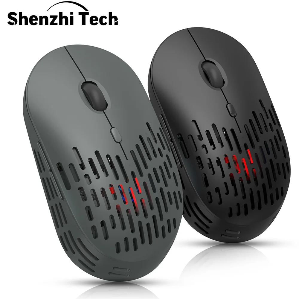 

Gaming Mouse Wireless Gamer Mice Rechargeable Backlit with 7 Buttons Silent Optical 3 Adjustable DPI Game Mouse for PC