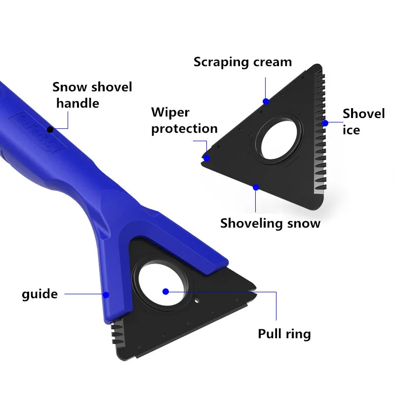Выдвижная снег лопата, лед скребок очиститель ветрового стекла зимние инструмент для автомобилей, для спортивных внедорожников, щетка для очистки снега воды Жидкость для снятия скребок для снега