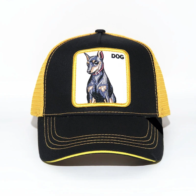 Хип-хоп шляпа летняя бейсболка с вышивкой животных s wo Мужская/мужская Кепка с регулируемой сеткой Snapback Кепка для мужчин Bone - Цвет: Color    8