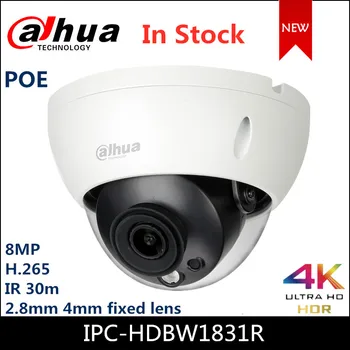 

Dahua 4K IP Camera 8MP H.265 IPC-HDBW1831R Security Camera WDR IR 30m Dome Network Camera