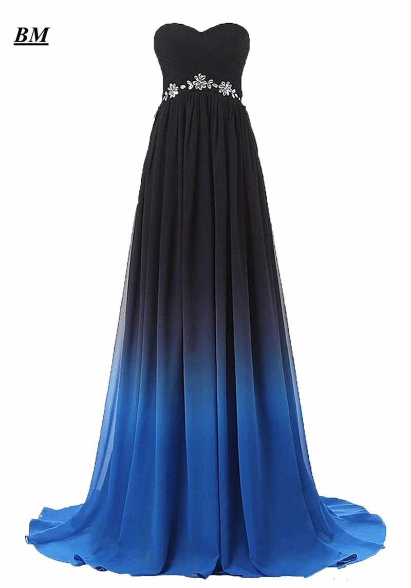 ombre prom dresses 2019