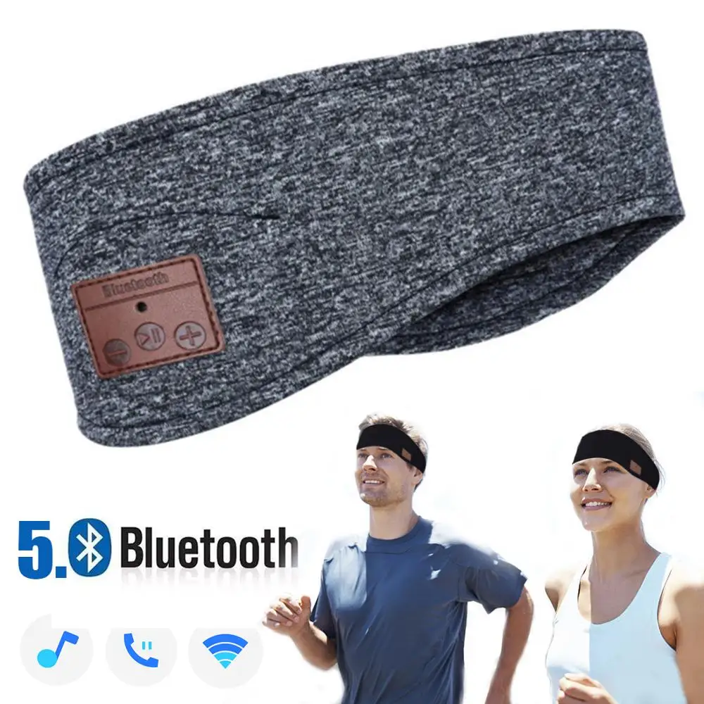 JINSERTA Bluetooth 5 0 музыкальная головная гарнитура с микрофоном беспроводные наушники