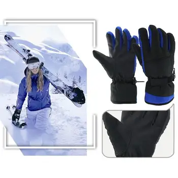 

Winter Warm Gloves Water Repellent Ski Gloves Windproof Outdoor Sports Unisex Gloves Riding Waterproof Snow Windstopper Gloves