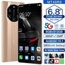 SAILF – Smartphone MT40, Android 10.0, 6.8 pouces FHD +, Triple caméra 48mp, 12 go de RAM, 512 go de ROM, 4G, gsm, Global
