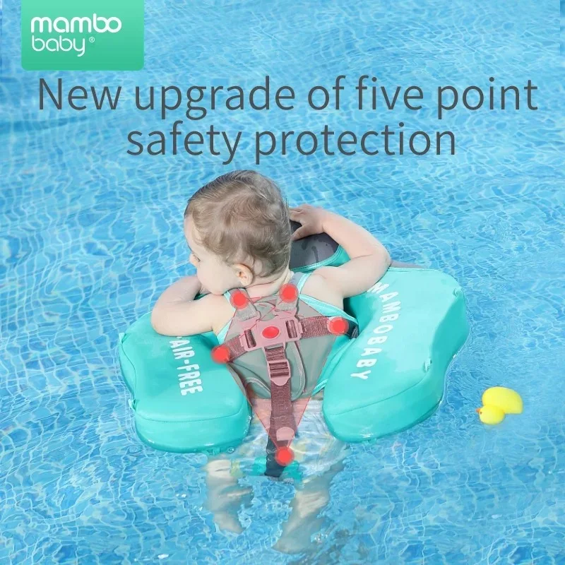Baby Infant Non-Inflatable Float Lying Swimming Ring Children Waist Float Ring Floats Pool Toys Swim Trainer Sunshade Swim Ring