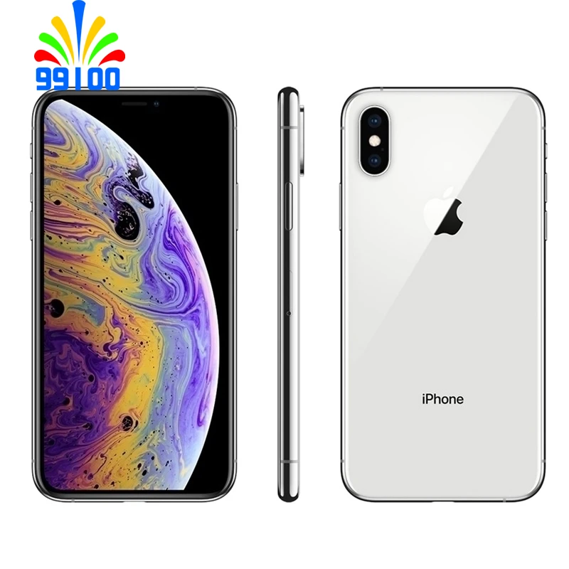 Used 64GB Unlocked Cell Phone Apple iPhone XS 5.8" RAM 4GB+ 64GB IOS Smartphone Hexa Core A12 NFC LTE best cell phone for a teenager