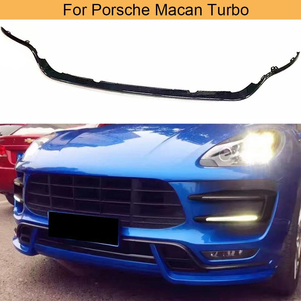 Car Front Bumper Air Vents Fins Splitters Canards Grill For Porsche