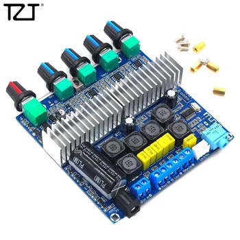 

TZT TPA3116 2.1 Bluetooth Speaker DIY Subwoofer Bluetooth Amplifier Digital Audio Board 50W*2+100W Bass AUX