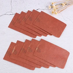 Enveloppes en papier Kraft Vintage avec lettres imprimées, emballage rétro pour stockage de photos, emballage cadeau, fourniture de bureau, 10 pièces/ensemble 