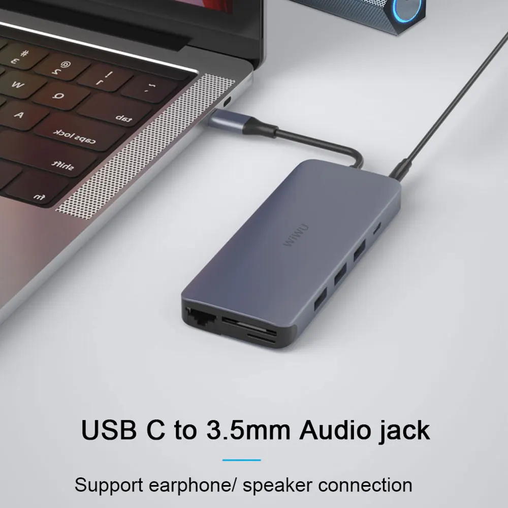 Achat Hub USB-C MacBook / MacBook Pro / Air (Alpha 8 en 1