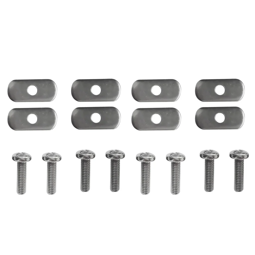 8 X Kayak Rail Screws and Nuts Replacement Kit For Kayaks Canoes Boats Rails