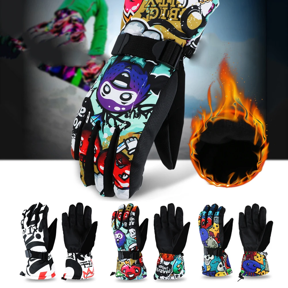 

Ski Gloves Waterproof Winter Warm Gloves Outdoor Sports Snowboard Cycling Non-Slip Gloves for Men and Women Autumn and Winter