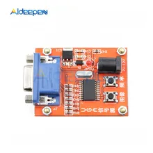 1 adet VGA sinyal jeneratörü LCD ekran test cihazı DC 7V-12V güç girişi sinyal kaynağı test cihazı 15 Pin VGA arayüzü