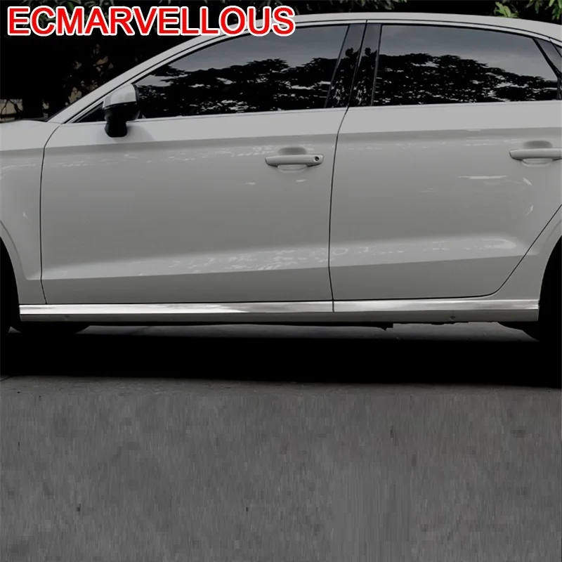 

Body Trunk Front Bumper Automobile Modified Decorative Car Styling Sticker Strip Accessories Covers 14 15 16 FOR Audi A3