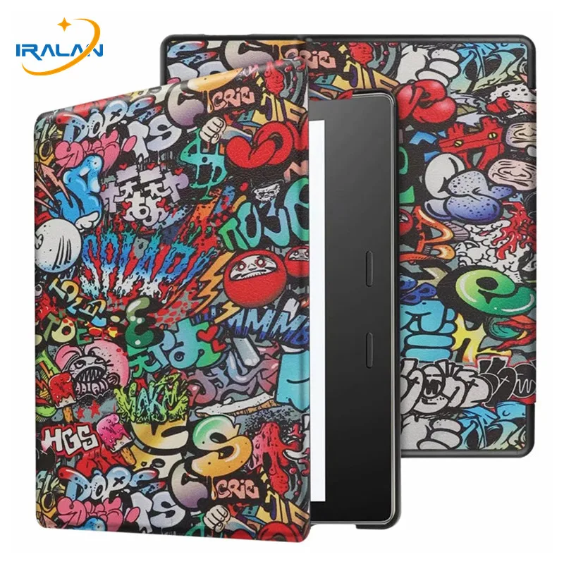 Магнитный смарт-Флип кожаный чехол для Amazon Kindle Oasis 3 7 0 2019 планшет 2 2017 + стилус