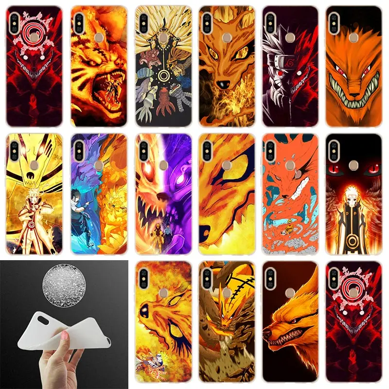 Чехол для телефона с рисунком лисицы красные глаза Наруто чехол Xiaomi Redmi 8a 7a 6pro 6a s2