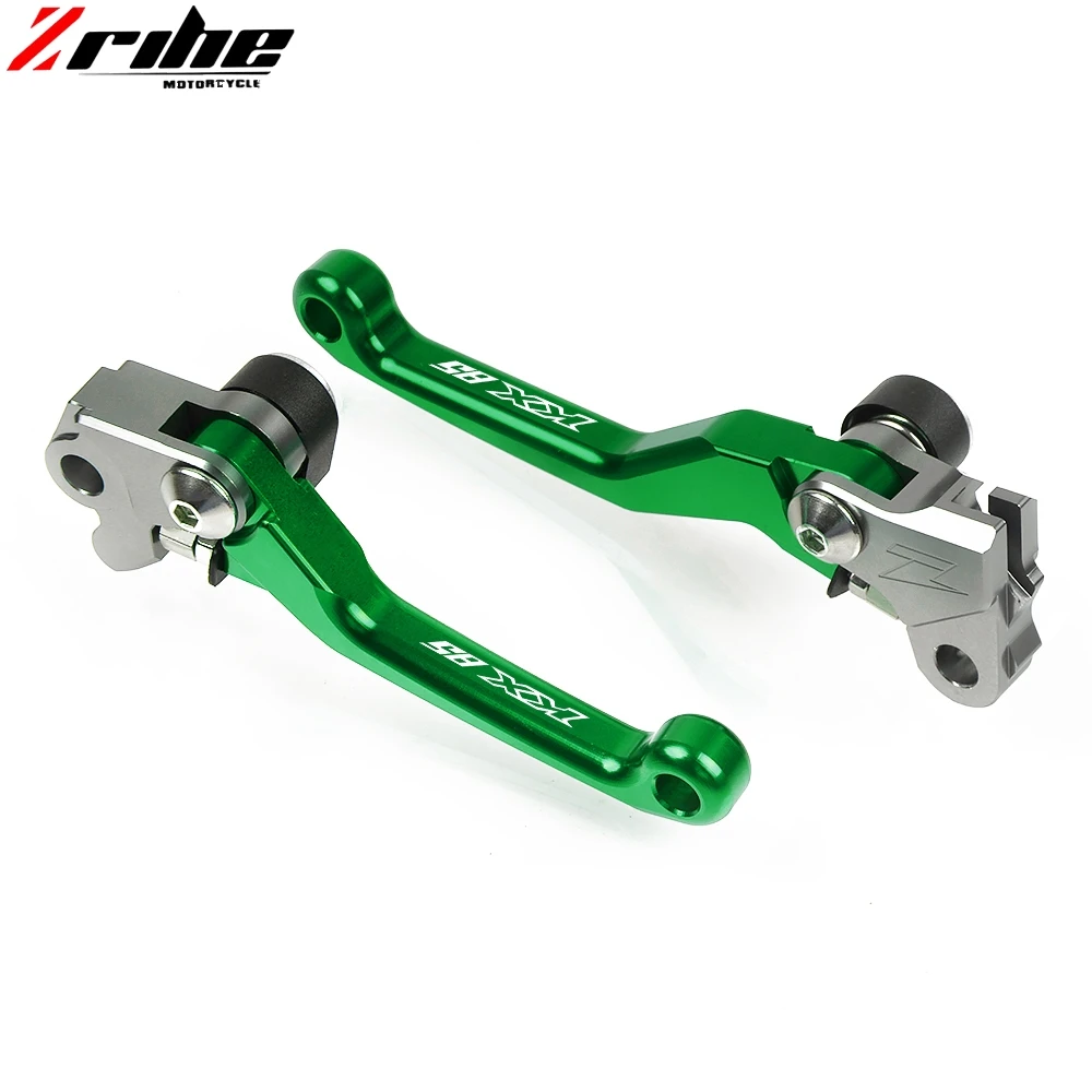 CNC алюминиевый Мотоцикл Dirt Pit Bike Кроссовый мотоцикл, мотокросс Pivot тормозные рычаги сцепления для Kawasaki KX85 KX 85 2001- 2012 2013