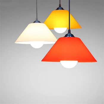 

Modern Pendant Lights Kitchen Lighting Fixtures Dinning Room Pendant Lamp Home Docor Lighting LED Bulbs Cord Pendant Knob Switch