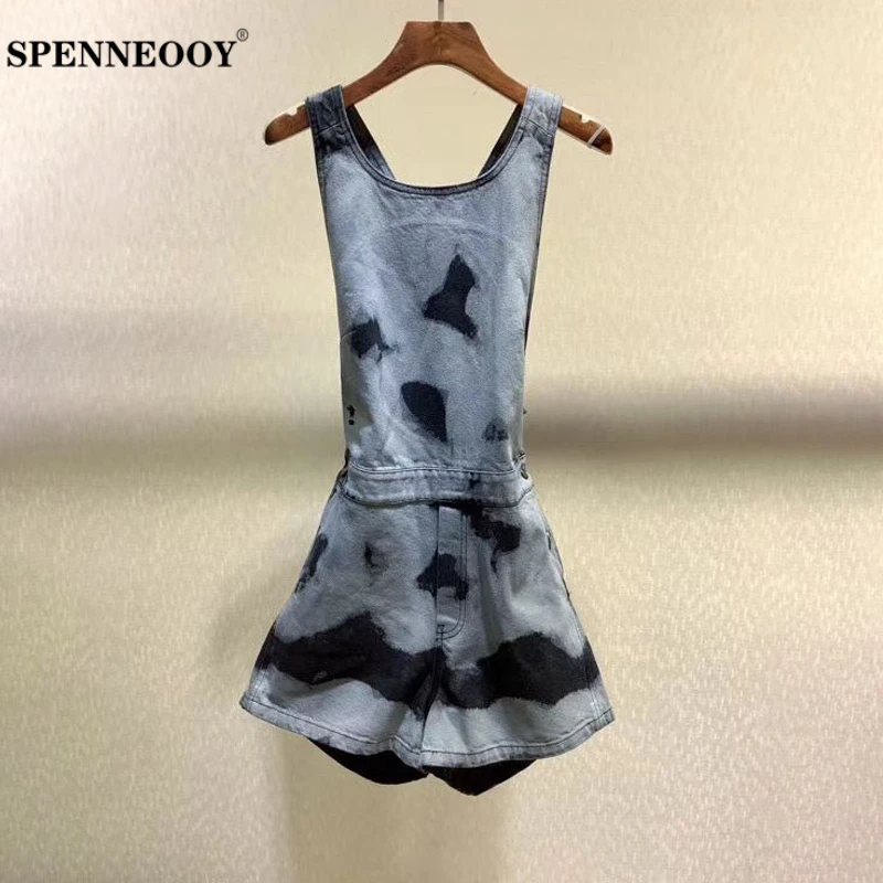 designer denim jumpsuits