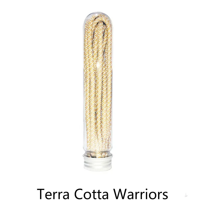 Отражающий 3M шнурки для обуви спортивные ночное прогулочная обувь с регулируемым Баскетбол обувь со светящимися Гипсофилы yeezy350 - Цвет: Terra Cotta Warriors