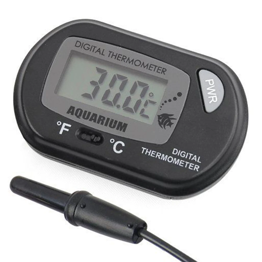 Для аквариума мгновенное считывание термометр с жидкокристаллическим дисплеем водонепроницаемый цифровой жидкостный температурный тест электронный аквариум