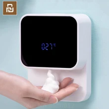 

New Automatic Induction Foaming Hand Washer LED Display Screen Washing Machine Infrared Sensor Soap Dispenser For Bathroom Wall